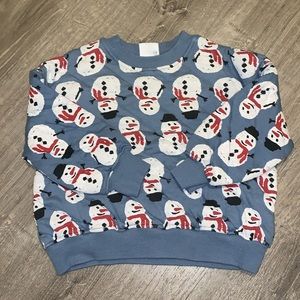 Zara Snowman Crewneck